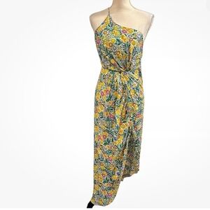 Skylar + Medison one shoulder high low floral dress
